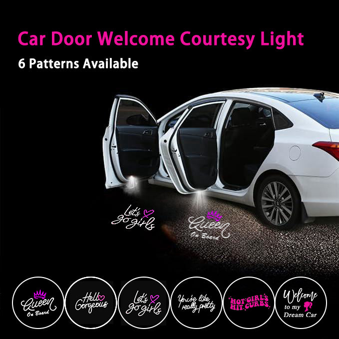 HersDrive Car Door Welcome Lights